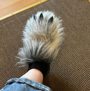 wolf paws Overshoe